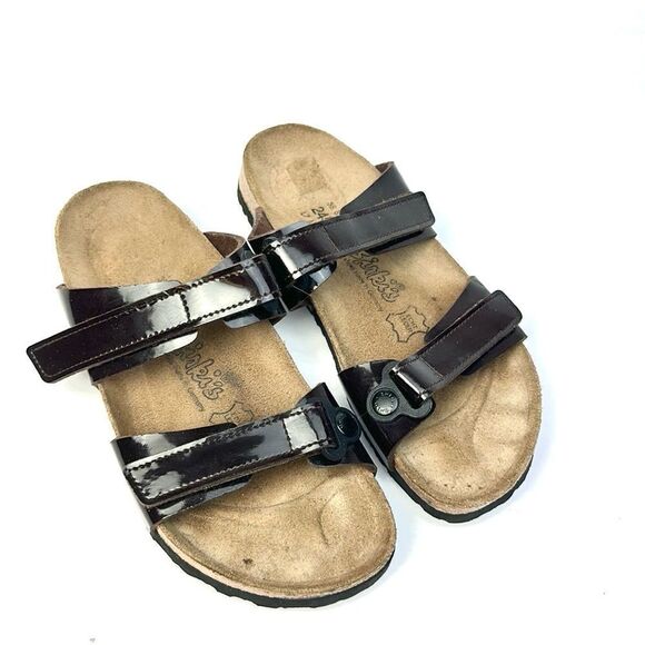 NWOB Birkenstock Birki's Madura Chocolate Brown Sandals Size US 7 - Picture 2 of 14
